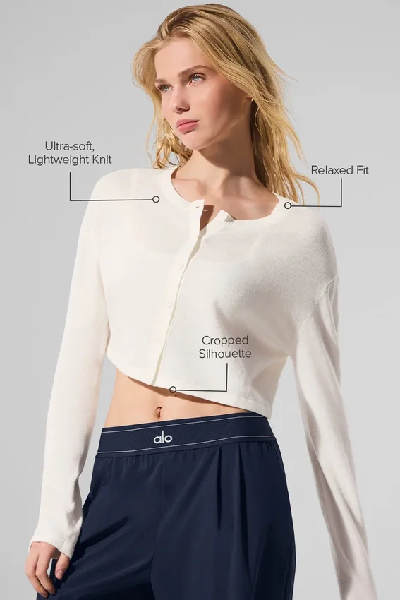 Supernatural Sweater Cardigan - Ivory
