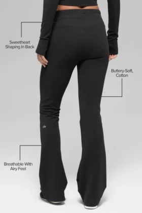 Sway Bootcut Sweatpant – Black
