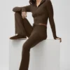 Sway Bootcut Sweatpant - Espresso