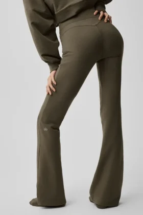 Sway Bootcut Sweatpant – Olive Tree