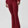 Sway Bootcut Sweatpant - Summer Romance Red