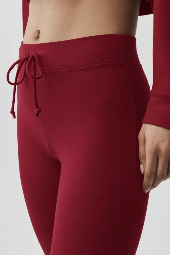Sway Bootcut Sweatpant - Summer Romance Red