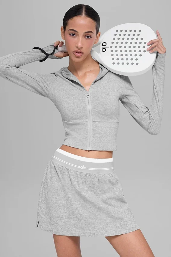 Sway Full Zip Hoodie - Athletic Heather Grey