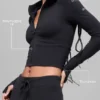 Sway Full Zip Hoodie - Black