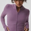 Sway Full Zip Hoodie - Plum Kiss