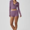 Sway My Way Micro Short - Plum Kiss