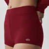 Sway My Way Micro Short - Summer Romance Red