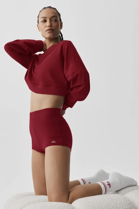 Sway My Way Micro Short - Summer Romance Red