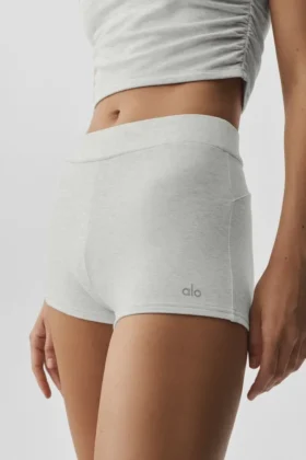 Sway My Way Micro Short – White Heather