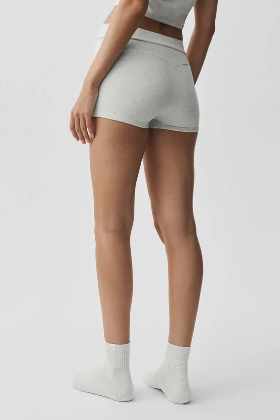 Sway My Way Micro Short - White Heather