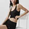 Sweater High-Waist Sunlit Short - Black