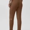 Sweater High-Waist Sunlit Straight Leg Pant - Sun Kissed Brown