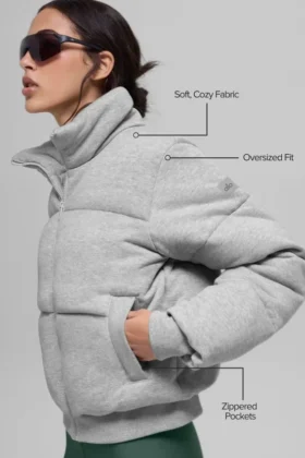 Sweatshirt Puffer – Athletic Heather Grey