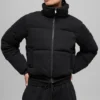 Sweatshirt Puffer - Black