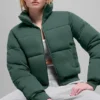 Sweatshirt Puffer - Clover Green