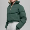 Sweatshirt Puffer - Clover Green