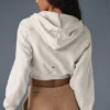Sweet Escape Zip up Hoodie - Ivory