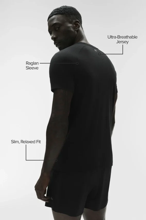 The Triumph Crew Neck Tee | Men's Yoga Tees & Tanks