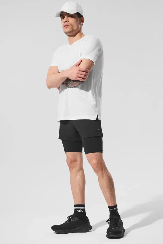 The Triumph Crew Neck Tee | Men's Yoga Tees & Tanks