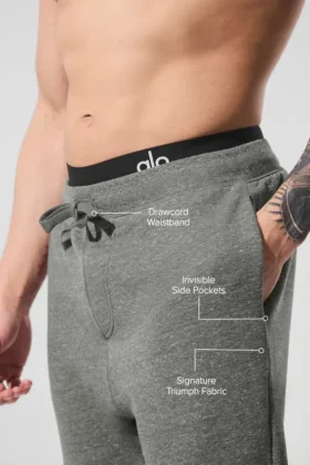 The Triumph Sweatpant – Grey Triblend