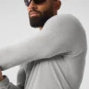 Triumph Long Sleeve Tee - Athletic Heather Grey