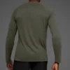 Triumph Long Sleeve Tee - Stealth Green