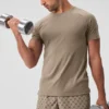Triumph Raglan Tee - Gravel