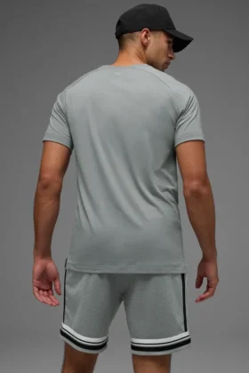 Triumph Raglan Tee – Lunar Grey
