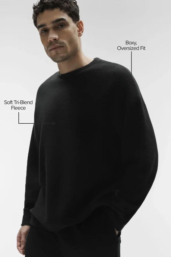 Triumph Restore Crew Neck Sweatshirt - Black