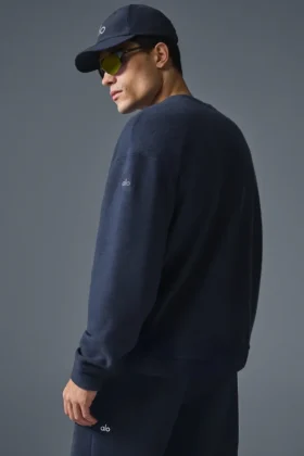 Triumph Restore Crew Neck Sweatshirt – Navy