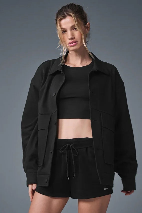 Unisex One up Jacket - Black