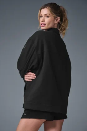 Unisex One up Jacket – Black