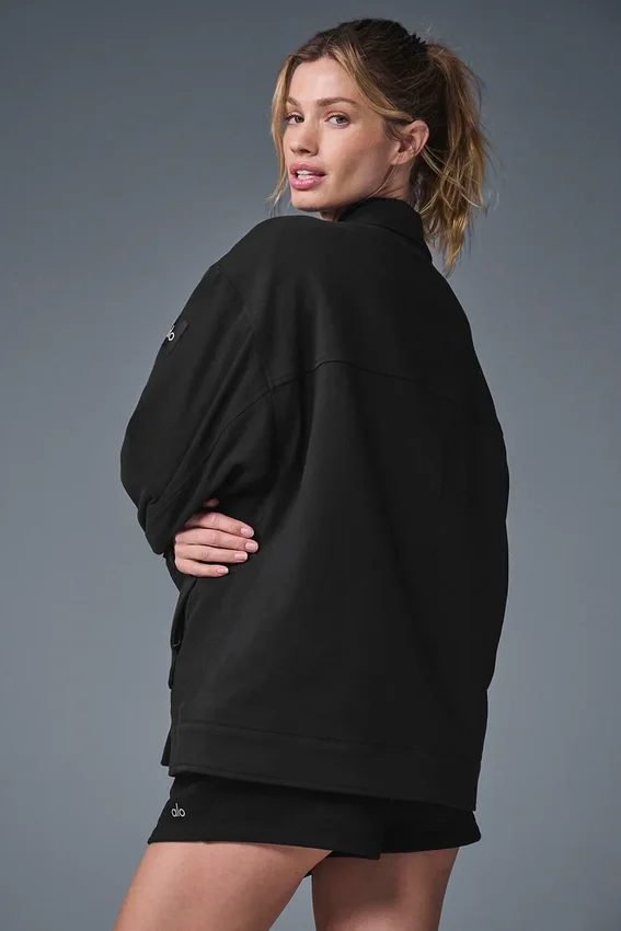 Unisex One up Jacket - Black