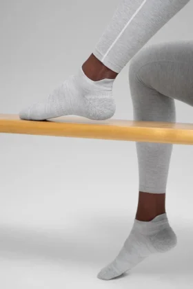 Unisex Performance Tab Sock – Athletic Heather Grey