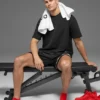 Unisex Performance Tab Sock - Bright Red
