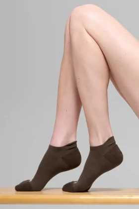 Unisex Performance Tab Sock – Espresso