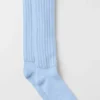 Unisex Scrunch Sock - Seashell Blue
