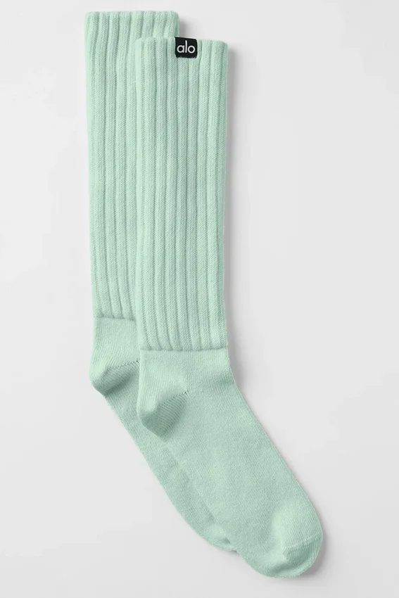 Unisex Scrunch Sock - Spearmint