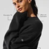 Unisex Wool Cashmere New Class Crewneck Sweater - Black
