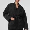 Urbanite Wrap Puffer - Black