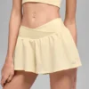V-Cute Running Short - Candlelight Yellow