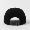 Velvet Off-Duty Cap - Black