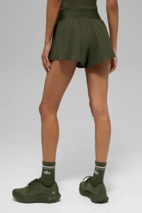 Victory Running Short – Green Olive