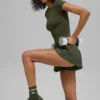 Victory Running Short - Green Olive
