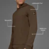 Waffle Lounge Hoodie - Espresso