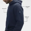 Waffle Lounge Hoodie - Navy