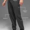Waffle Lounge Jogger - Anthracite
