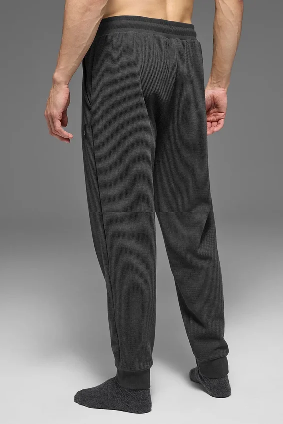 Waffle Lounge Jogger - Anthracite