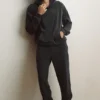 Waffle Lounge Jogger - Anthracite