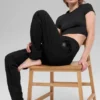 Waffle Weekend Escape Jogger - Black